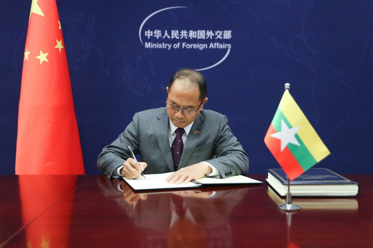 Myanmar Signs the Convention