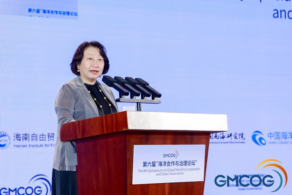 郑若骅秘书长在第六届“海洋合作与治理论坛”发表致辞