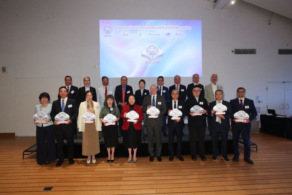 Secretary-General Prof. Teresa Cheng Gives Inaugural Talk at Launch of the HKSOA Academy
